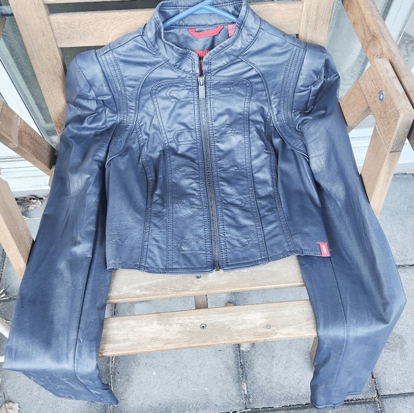Faux leather coat - Picture 5 of 5